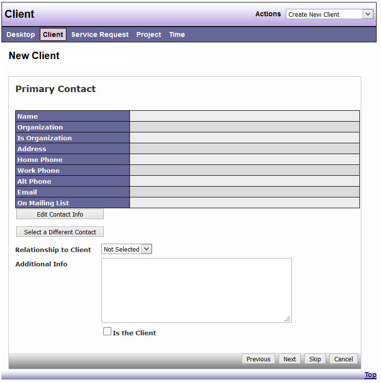 Primary contact field 3